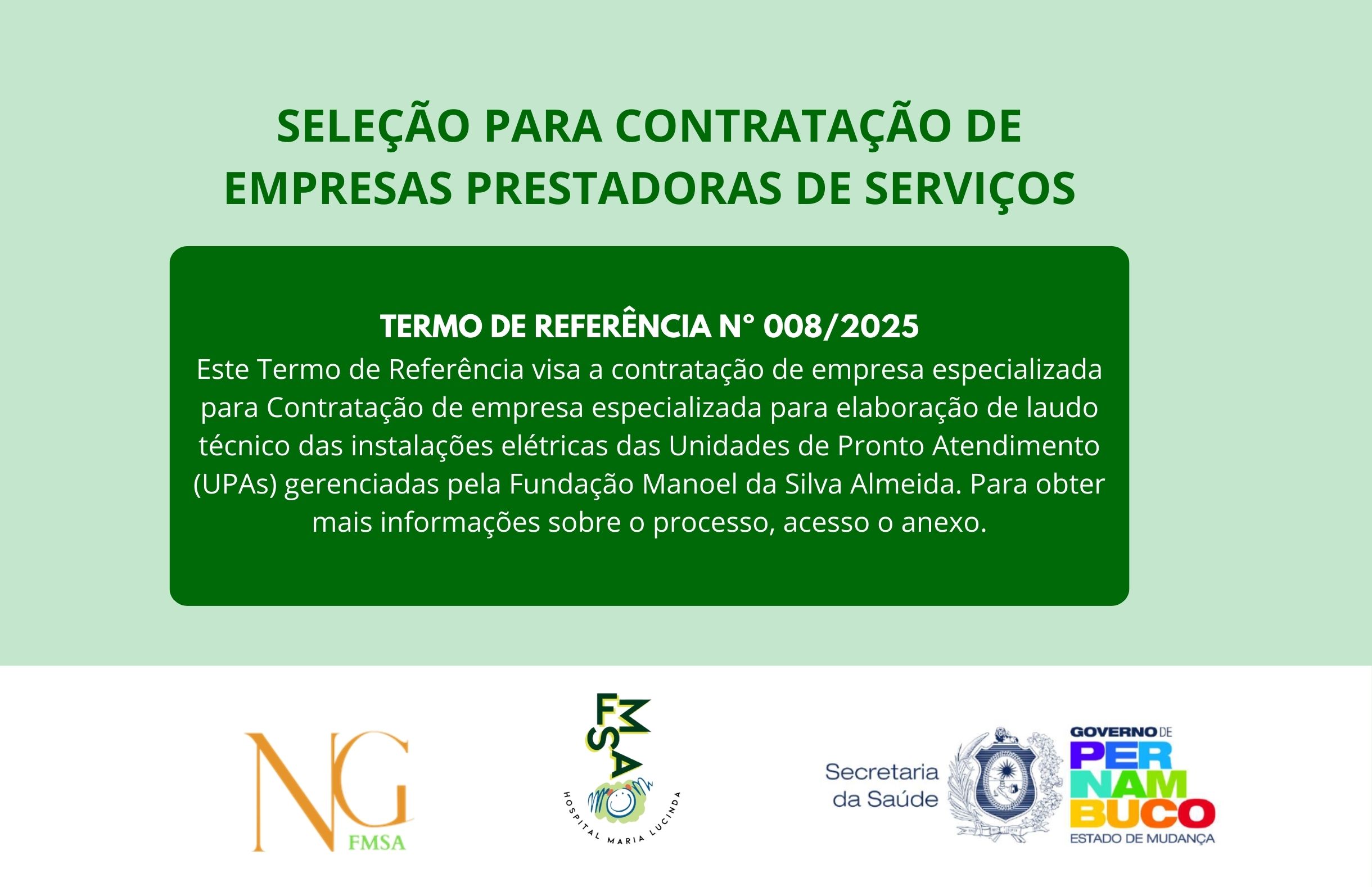 TERMO DE REFERÊNCIA Nº 008/2025